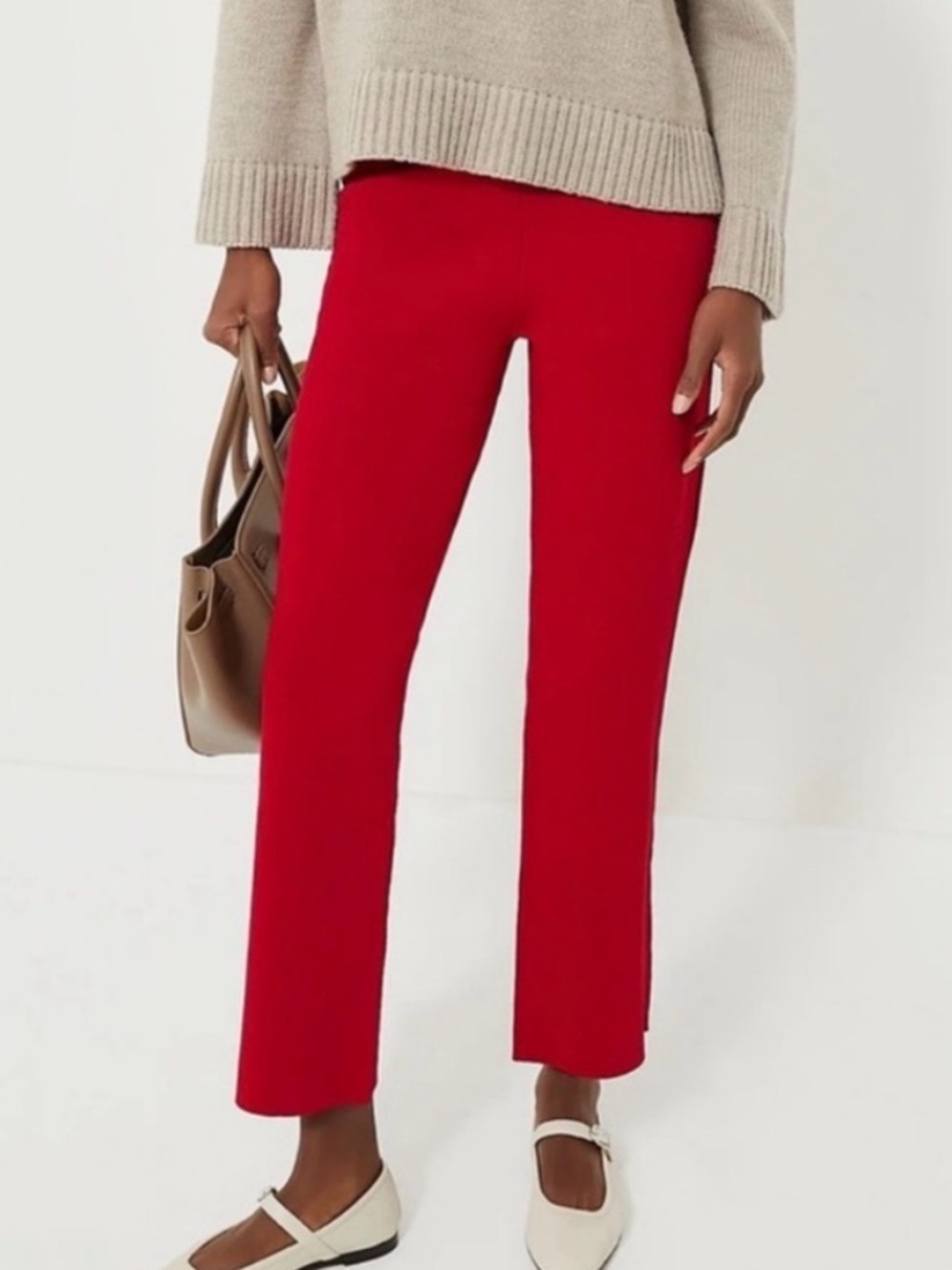 Red ponte Tuckernuck pants